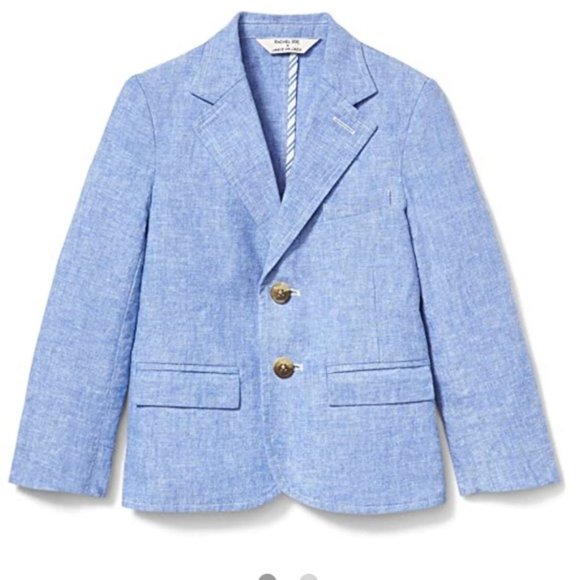 Janie and Jack x Rachel Zoe Boys Linen Blazer - Picture 1 of 7